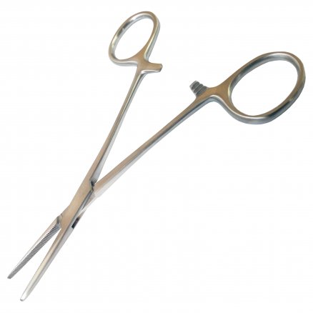 Затискач по Baby-Crile, кровоспинний, прямий. Довжина 14 см